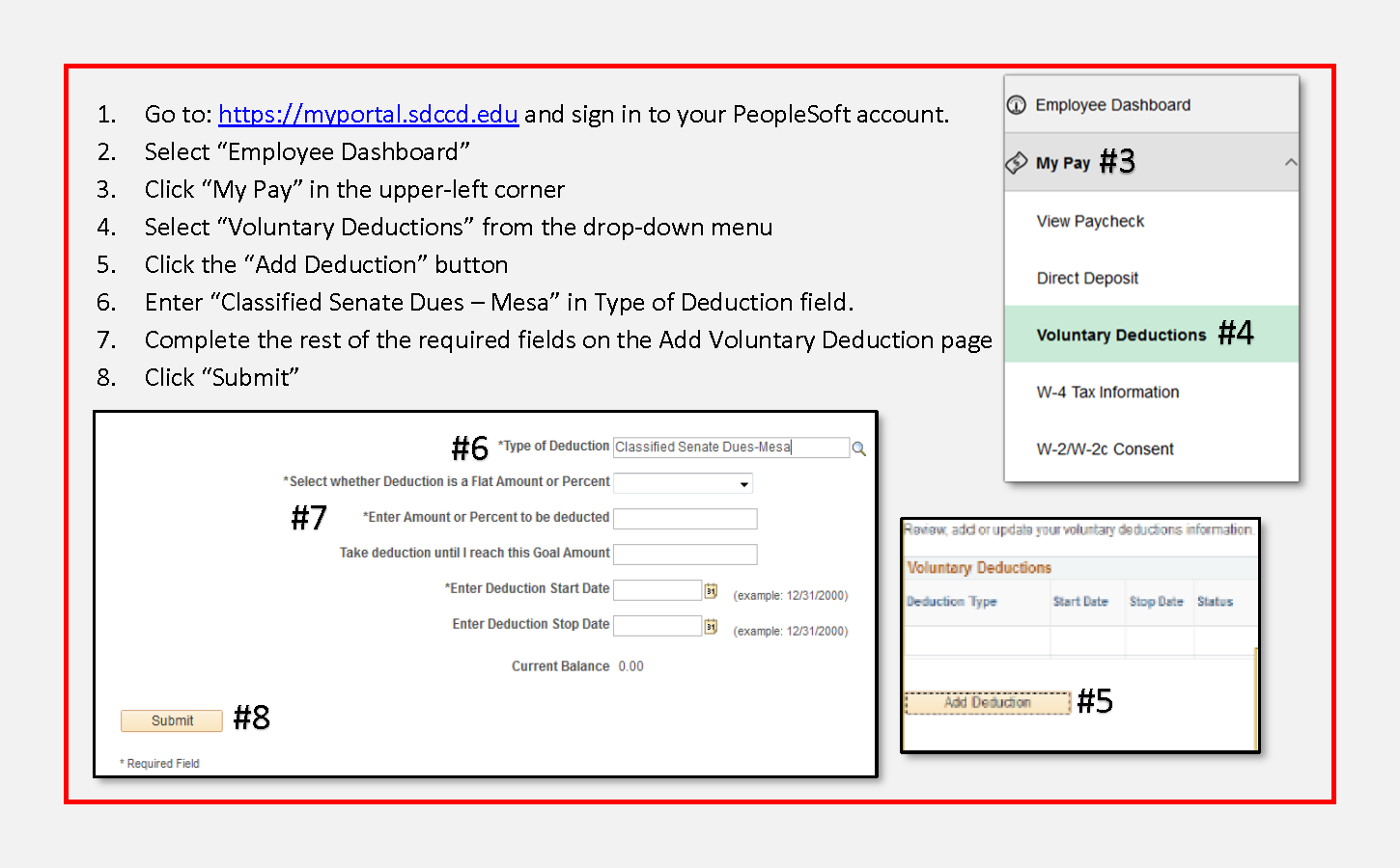 Classified Senate Dues Campaign
