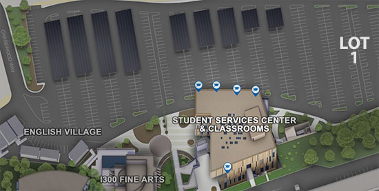 map with student services